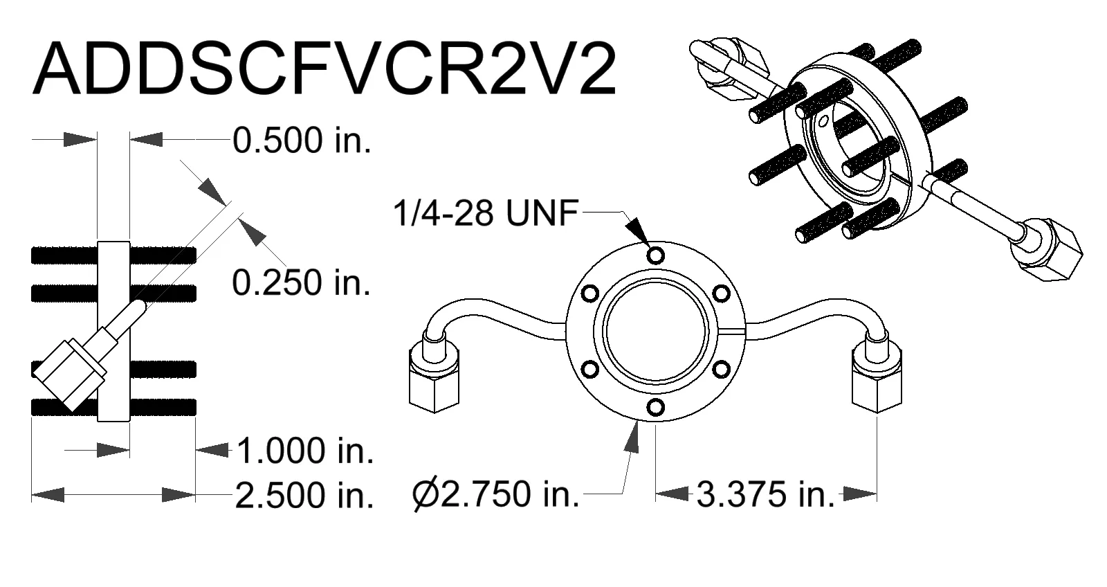 XT ConFlat to VCR Adapter — view 2