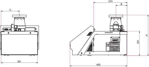 PF80N Vacuum Pump — view 2