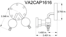 Double Valve Sampling Inlet — view 2