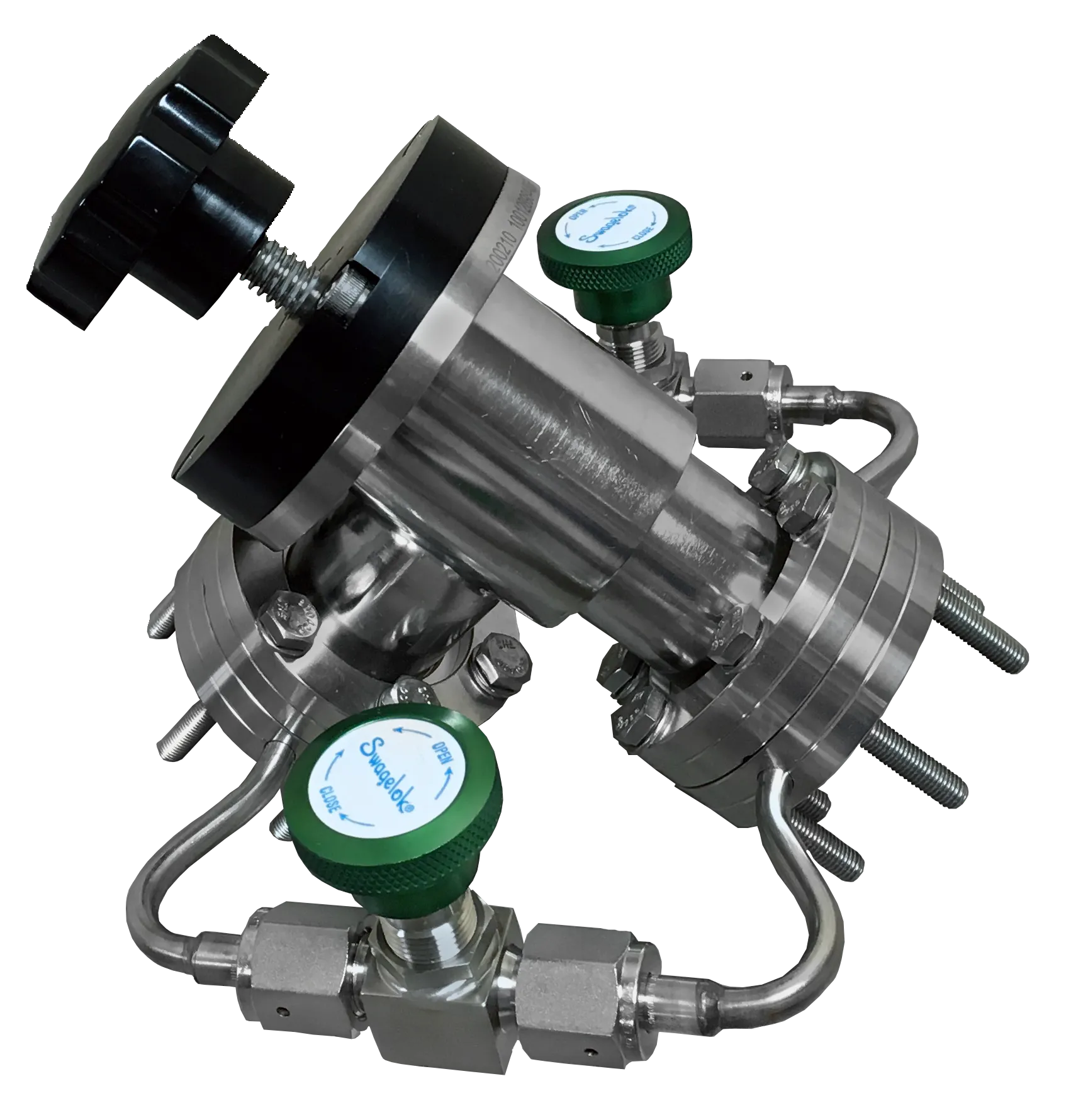 High Conductance Valve with Pressure Reduction Bypass(es)