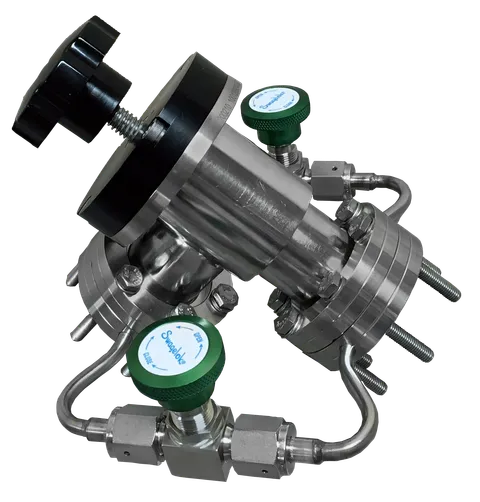 High Conductance Valve with Pressure Reduction Bypass(es)