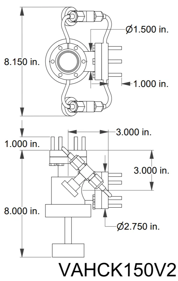 High Conductance Valve with Pressure Reduction Bypass(es) — view 2