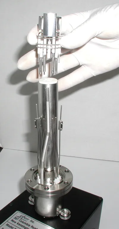 Pulling the ionizer upward off the probe