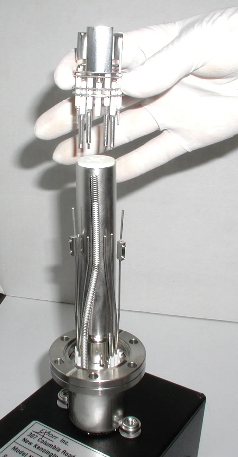 Pulling the ionizer upward off the probe