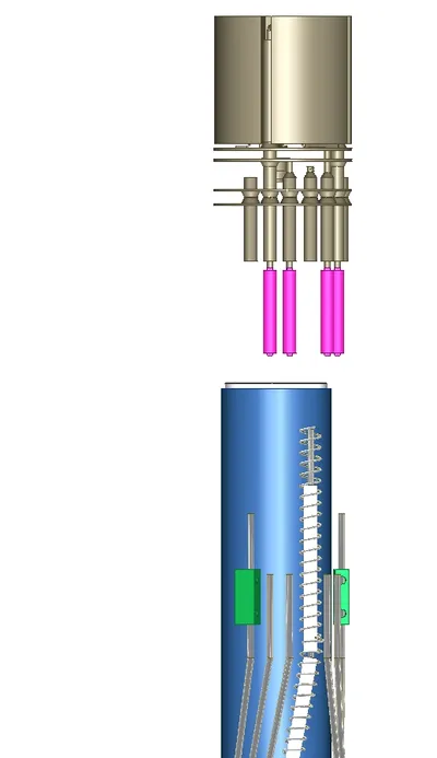 Pulling the ionizer upward off the probe