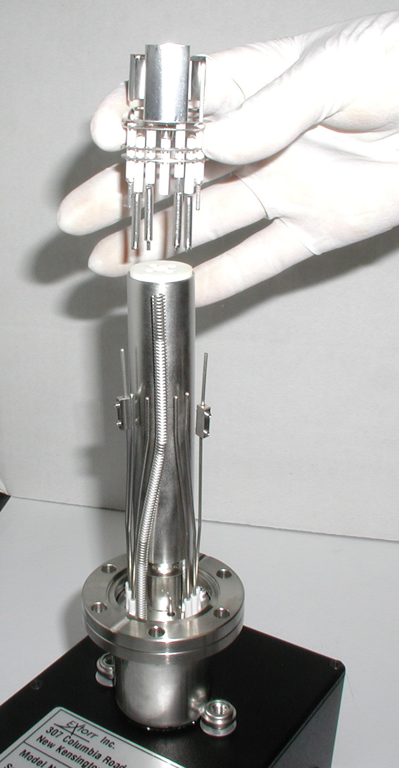 Pulling the ionizer upward off the probe